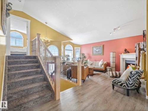 16412 61 Street, Edmonton, AB - Indoor With Fireplace