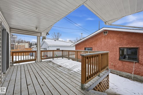 11019 126 Street, Edmonton, AB - Outdoor With Deck Patio Veranda With Exterior