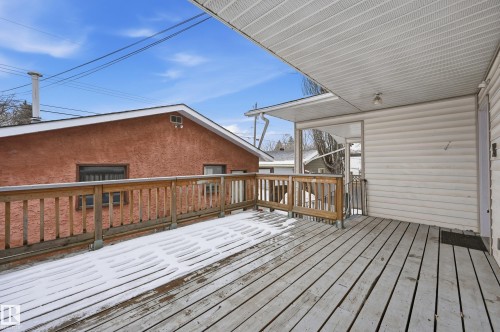 11019 126 Street, Edmonton, AB - Outdoor With Deck Patio Veranda With Exterior