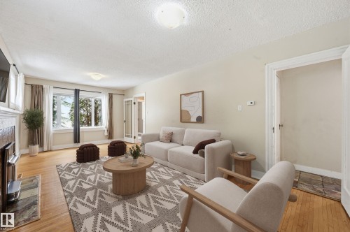 11019 126 Street, Edmonton, AB - Indoor With Fireplace