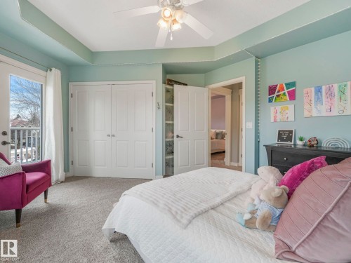 110 Weaver Drive, Edmonton, AB - Indoor Photo Showing Bedroom