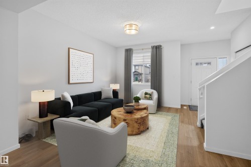 1265 Rosenthal Boulevard, Edmonton, AB - Indoor Photo Showing Living Room