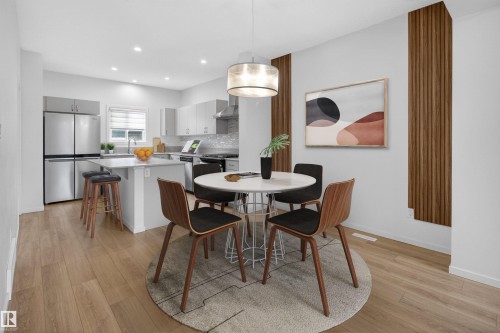 1265 Rosenthal Boulevard, Edmonton, AB - Indoor Photo Showing Dining Room