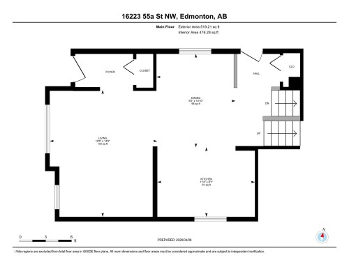 Floor plan - 16223 55A Street, Edmonton, AB - Other