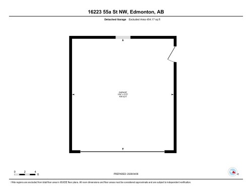 Floor plan - 16223 55A Street, Edmonton, AB - Other