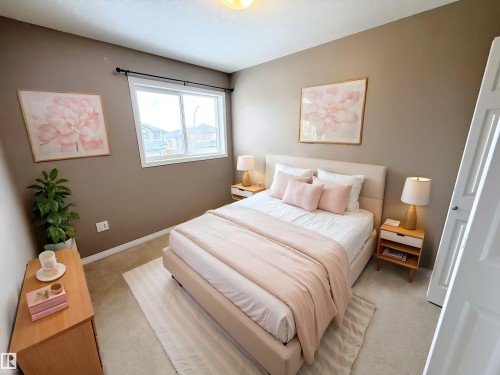 87 Haney Landing, Spruce Grove, AB - Indoor Photo Showing Bedroom