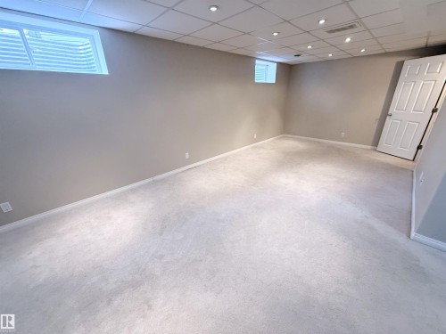 87 Haney Landing, Spruce Grove, AB - Indoor Photo Showing Basement