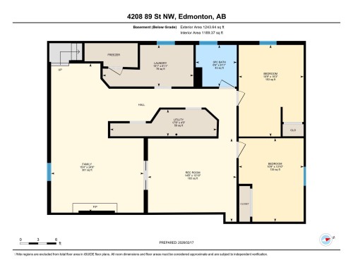Floor plan - 4208 89 Street Nw, Edmonton, AB - Other