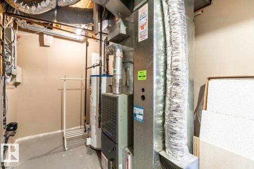 235 River Point(E), Edmonton, AB - Indoor Photo Showing Basement