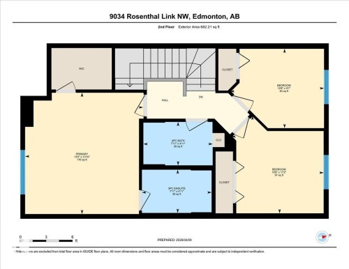 Floor plan - 9034 Rosenthal Link Link, Edmonton, AB - Other