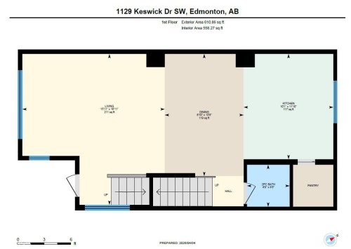 Floor plan - 1129 Keswick Drive, Edmonton, AB - Other