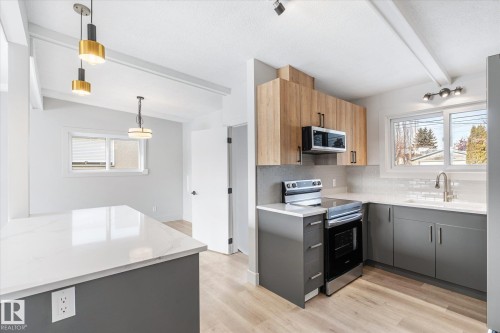 5504 94A Avenue, Edmonton, AB - Indoor Photo Showing Kitchen