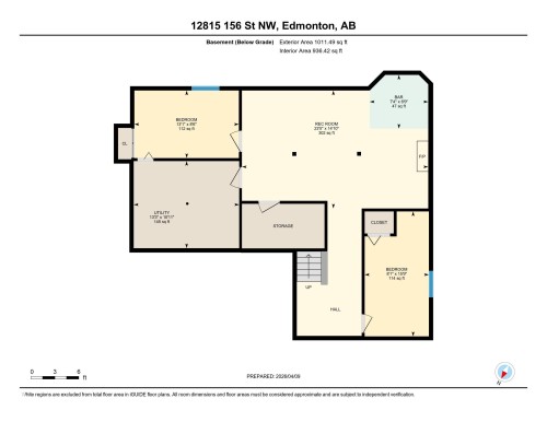Floor plan - 12815 156 Avenue, Edmonton, AB - Other