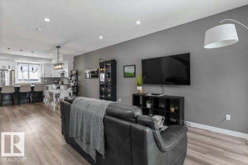 11029 150 Street, Edmonton, AB - Indoor Photo Showing Living Room