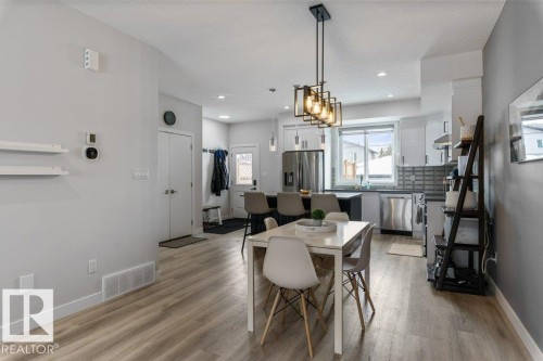 11029 150 Street, Edmonton, AB - Indoor Photo Showing Dining Room