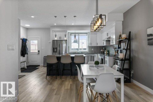 11029 150 Street, Edmonton, AB - Indoor Photo Showing Dining Room