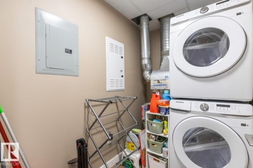 307 8730 82 Avenue, Edmonton, AB - Indoor Photo Showing Laundry Room