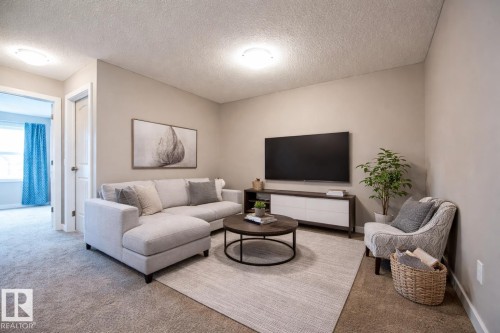 2327 84 Street, Edmonton, AB - Indoor Photo Showing Living Room