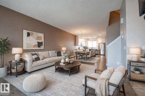 2327 84 Street, Edmonton, AB - Indoor Photo Showing Living Room