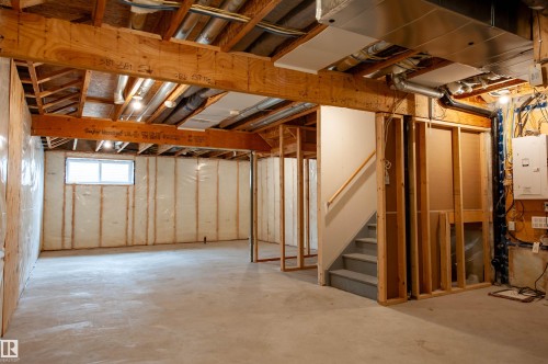 2327 84 Street, Edmonton, AB - Indoor Photo Showing Basement