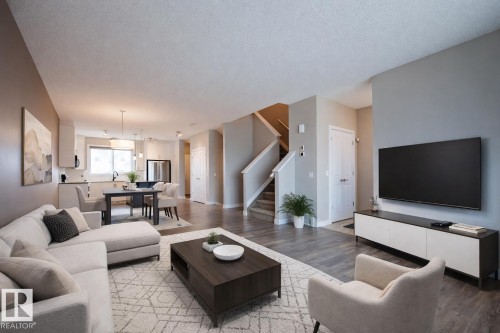 2327 84 Street, Edmonton, AB - Indoor Photo Showing Living Room