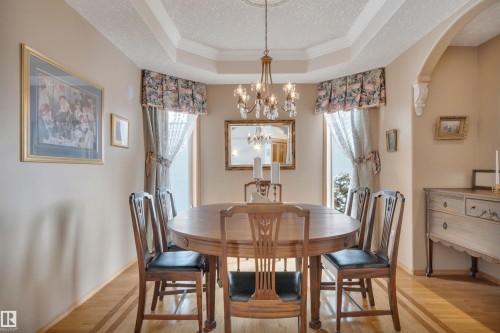 615 Twin Brooks Bend, Edmonton, AB - Indoor Photo Showing Dining Room
