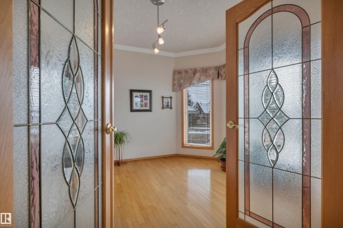 This main floor bedroom could also be utilized as a main floor den. - 615 Twin Brooks Bend, Edmonton, AB - Indoor Photo Showing Other Room