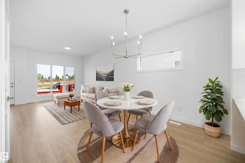 123 Sereno Lane, Fort Saskatchewan, AB - Indoor Photo Showing Dining Room