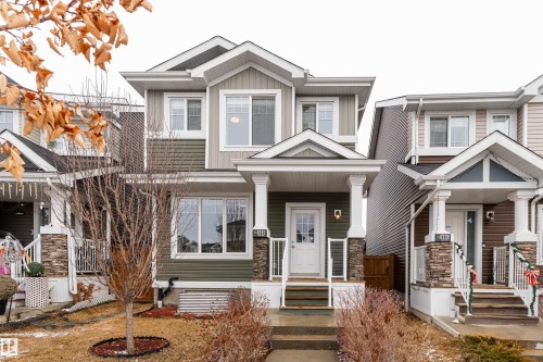6741 Elston Lane, Edmonton, AB - Outdoor With Facade