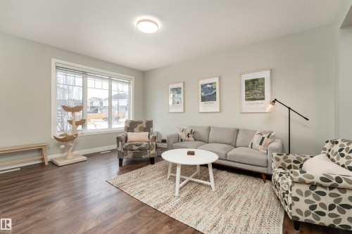 6741 Elston Lane, Edmonton, AB - Indoor Photo Showing Living Room