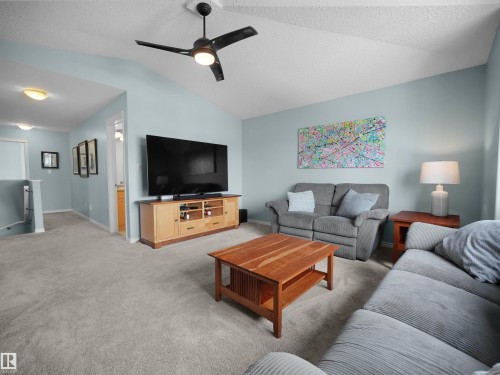 1567 37C Avenue, Edmonton, AB - Indoor Photo Showing Living Room
