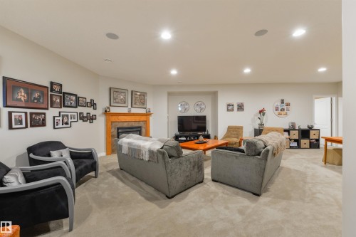 310 Caldwell Close, Edmonton, AB - Indoor With Fireplace