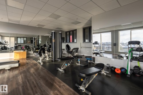 325 5151 Windermere Boulevard, Edmonton, AB - Indoor Photo Showing Gym Room