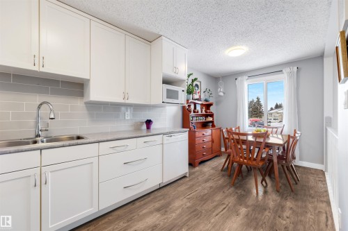 107 Warwick Road, Edmonton, AB - Indoor Photo Showing Kitchen With Double Sink