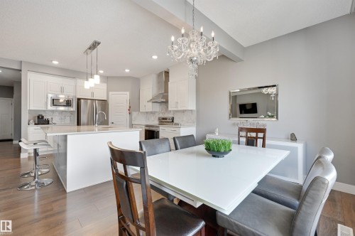 3625 Keswick Boulevard, Edmonton, AB - Indoor Photo Showing Dining Room