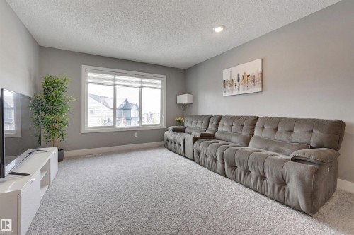 3625 Keswick Boulevard, Edmonton, AB - Indoor Photo Showing Living Room