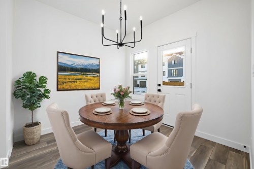 18713 18A Avenue, Edmonton, AB - Indoor Photo Showing Dining Room