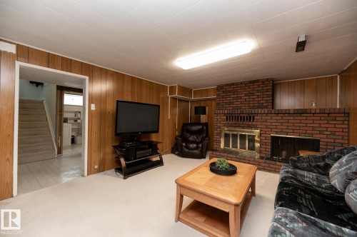 13503 111 Street Nw, Edmonton, AB - Indoor With Fireplace