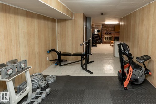 13503 111 Street Nw, Edmonton, AB - Indoor Photo Showing Gym Room