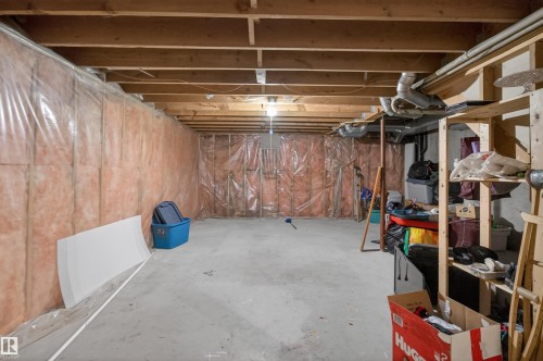 19 Howson Crescent, Edmonton, AB - Indoor Photo Showing Basement