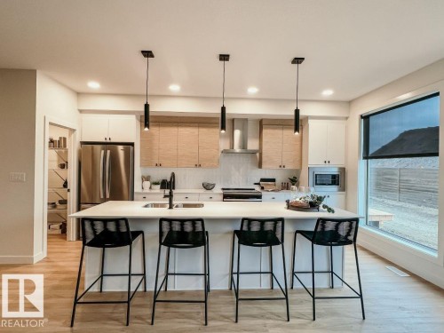 2336 160 Street, Edmonton, AB - Indoor Photo Showing Kitchen With Upgraded Kitchen