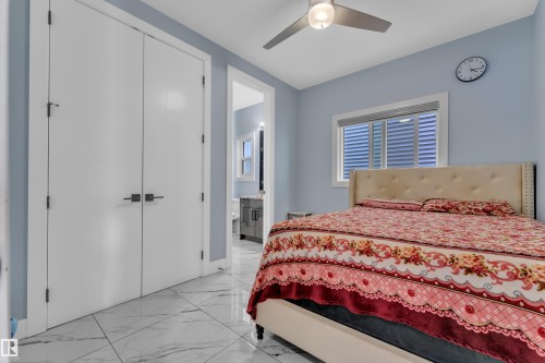 2011 18 Avenue, Edmonton, AB - Indoor Photo Showing Bedroom