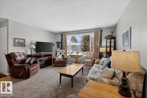 8711 22 Avenue, Edmonton, AB - Indoor Photo Showing Living Room