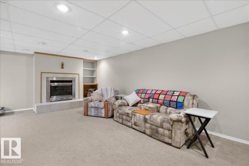 8711 22 Avenue, Edmonton, AB - Indoor With Fireplace