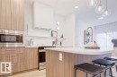 18717 18A Avenue, Edmonton, AB  - Indoor Photo Showing Kitchen With Upgraded Kitchen 