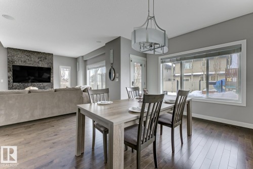 1251 Secord Landing, Edmonton, AB - Indoor With Fireplace