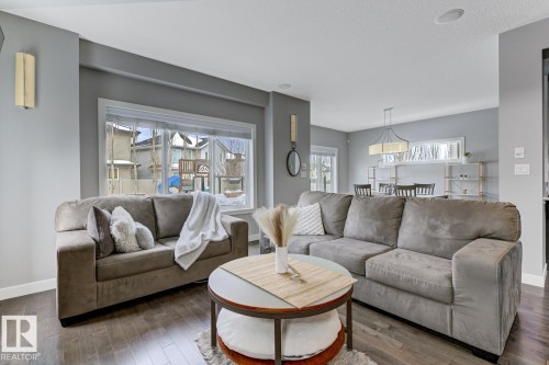 1251 Secord Landing, Edmonton, AB - Indoor Photo Showing Living Room