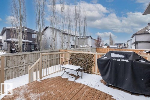Natural Gas hook up for BBQ or smoker - 17963 78 Street, Edmonton, AB - Outdoor With Deck Patio Veranda With Exterior