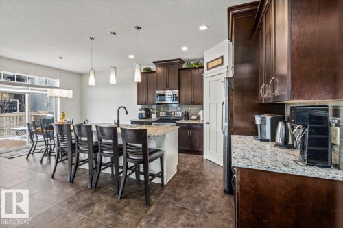 17963 78 Street, Edmonton, AB - Indoor Photo Showing Kitchen With Upgraded Kitchen