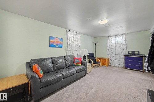 12140 91 Street, Edmonton, AB - Indoor Photo Showing Living Room